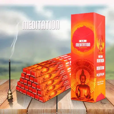 India Lavender and Sandalwood Incense for Aromatherapy and Meditation - 3 small boxes 24pcs / Meditation