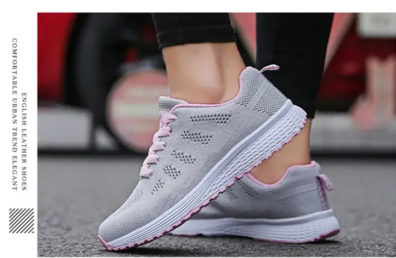 Women’s Casual Mesh Sneakers for Breathable Walking and Gym