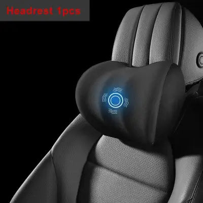 LIVIAUTOLIFE Electric Lumbar Support and Vibration Massage Neck Cushion - headrest 1 2