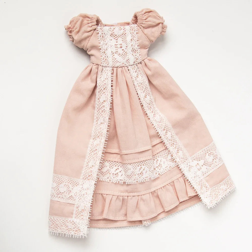 Blythe Clothes Vintage Lace Maid Set for YMY OB22 Doll Accessories