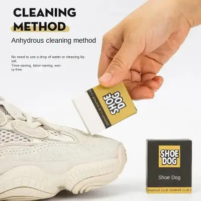 Portable Shoes Eraser for Suede and Leather Cleaning Rubber Block - Grey 2 pack