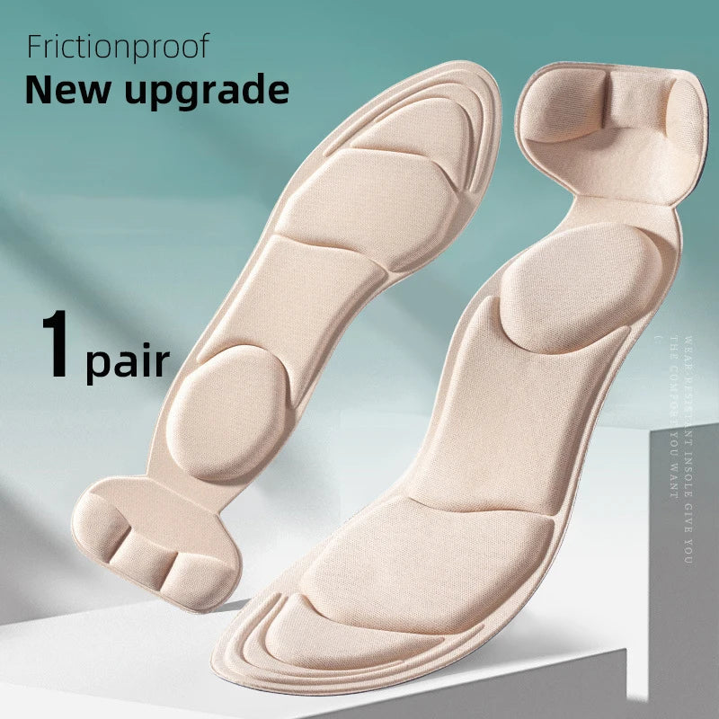 Memory Foam High Heel Insoles Cutable Breathable Massage Comfort Pad