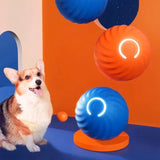 Interactive Gravity Jump Ball Dog Toys Rechargeable Bite Resistant Rolling Ball