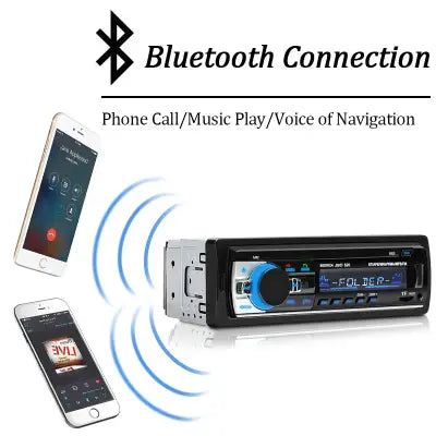 Home Car Din Bluetooth Stereo MP3 Player with FM Radio and USB Input