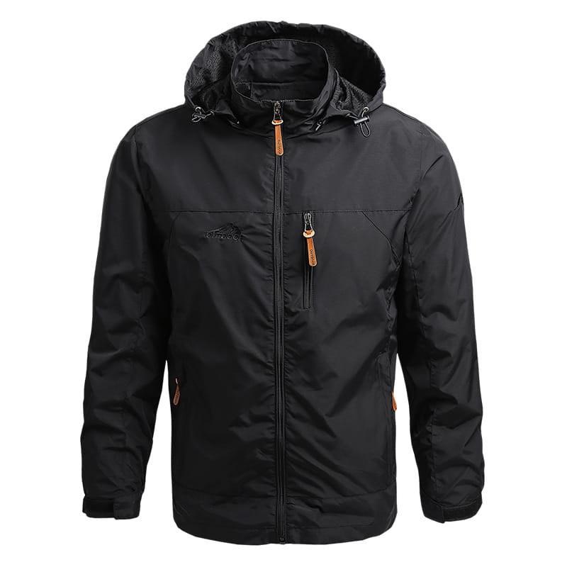 Men’s Waterproof Hooded Windbreaker Tactical Jacket for Outdoor