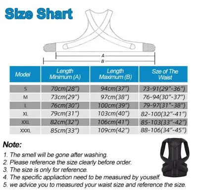 Home Adjustable Posture Corrector with Breathable Shoulder and Waist Support