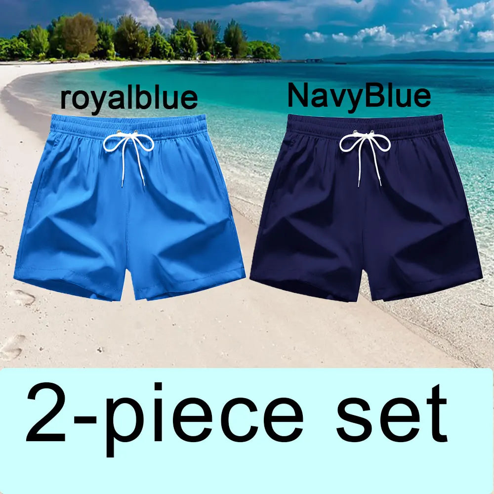 Men's Board Shorts Quick Dry Breathable Swim Trunks for Surfing
