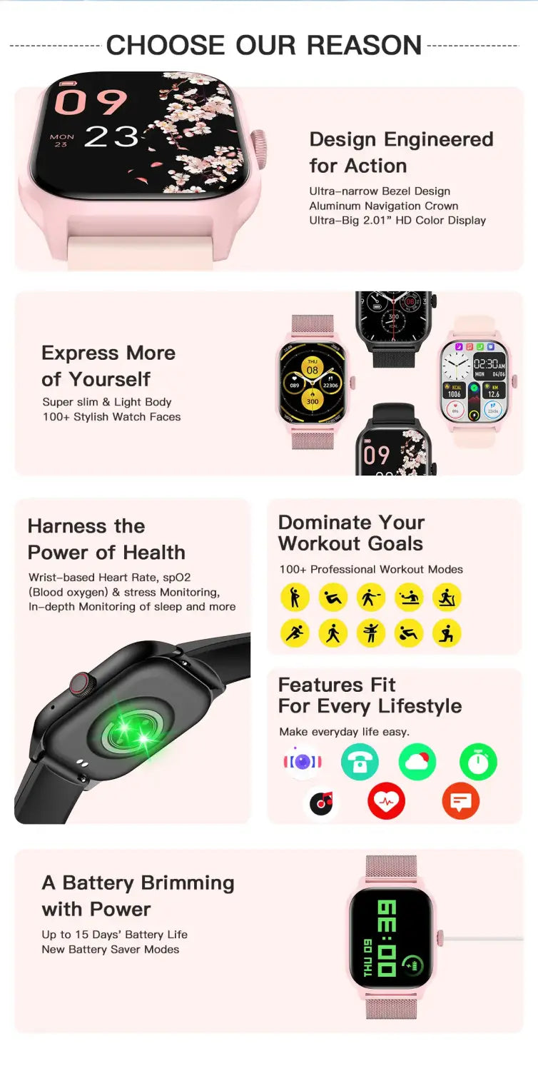 LEMFO LT10 Smart Watch Android Bluetooth Fitness Tracker and Music Device