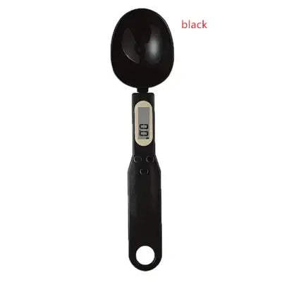 500g Digital Measuring Spoon Scale for Precise Kitchen Measurements - black