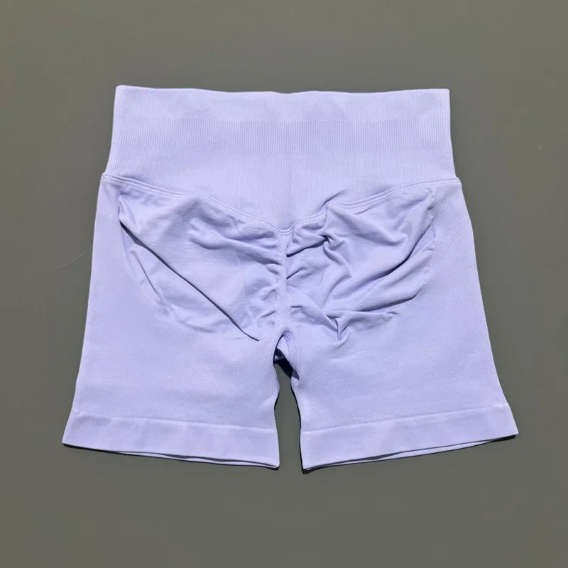 Sports Shorts Seamless 4.5" Low Waist – Scrunch Workout Fitness
