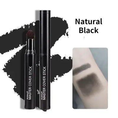 6-Color Hairline Concealer Pen Waterproof Hair Dye Pencil for Versatile - Black