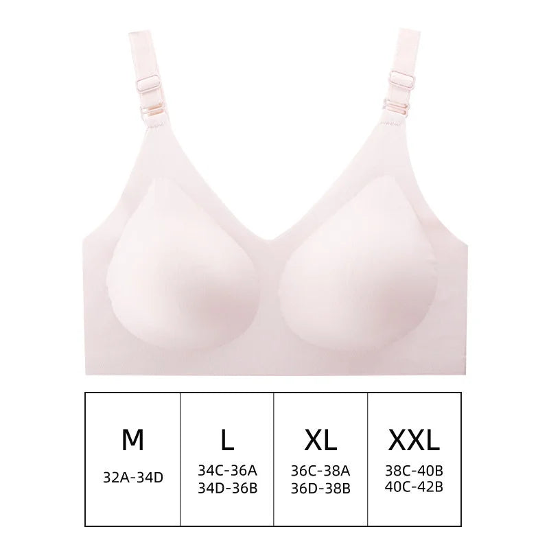 Wireless Bra Jelly Style Nylon Elastane Daily Comfort Support