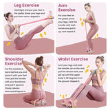 Yoga Pedal Pull Rope Fitness Equipment for Abdomen Waist Training
