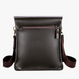 Polo Vertical Shoulder Bag Synthetic Leather Trendy Business Crossbody