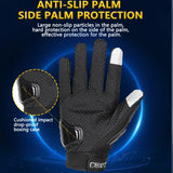 Summer Full Finger Motorcycle Gloves Breathable Touch Screen Racing