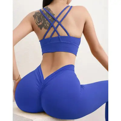 Seamless High-Waist Sports Leggings for Stylish Gym Fashion