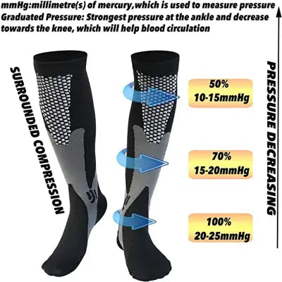 Compression Sport Socks for Varicose Veins Medical Nursing Stockings