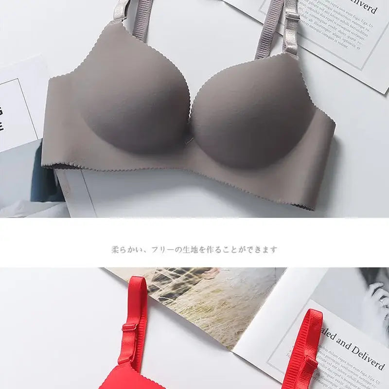 Seamless Push-Up Bras - Best Wireless Bras for Comfort & Style