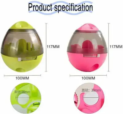 Interactive Dog Toy with Slow Food Dispenser IQ Treat Ball