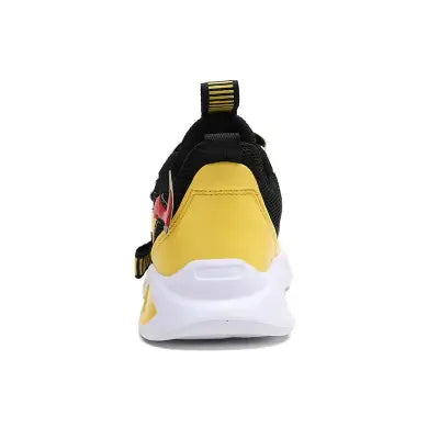 Yellow Kids Basketball Shoes Non-Slip Sneakers for Boys and Girls