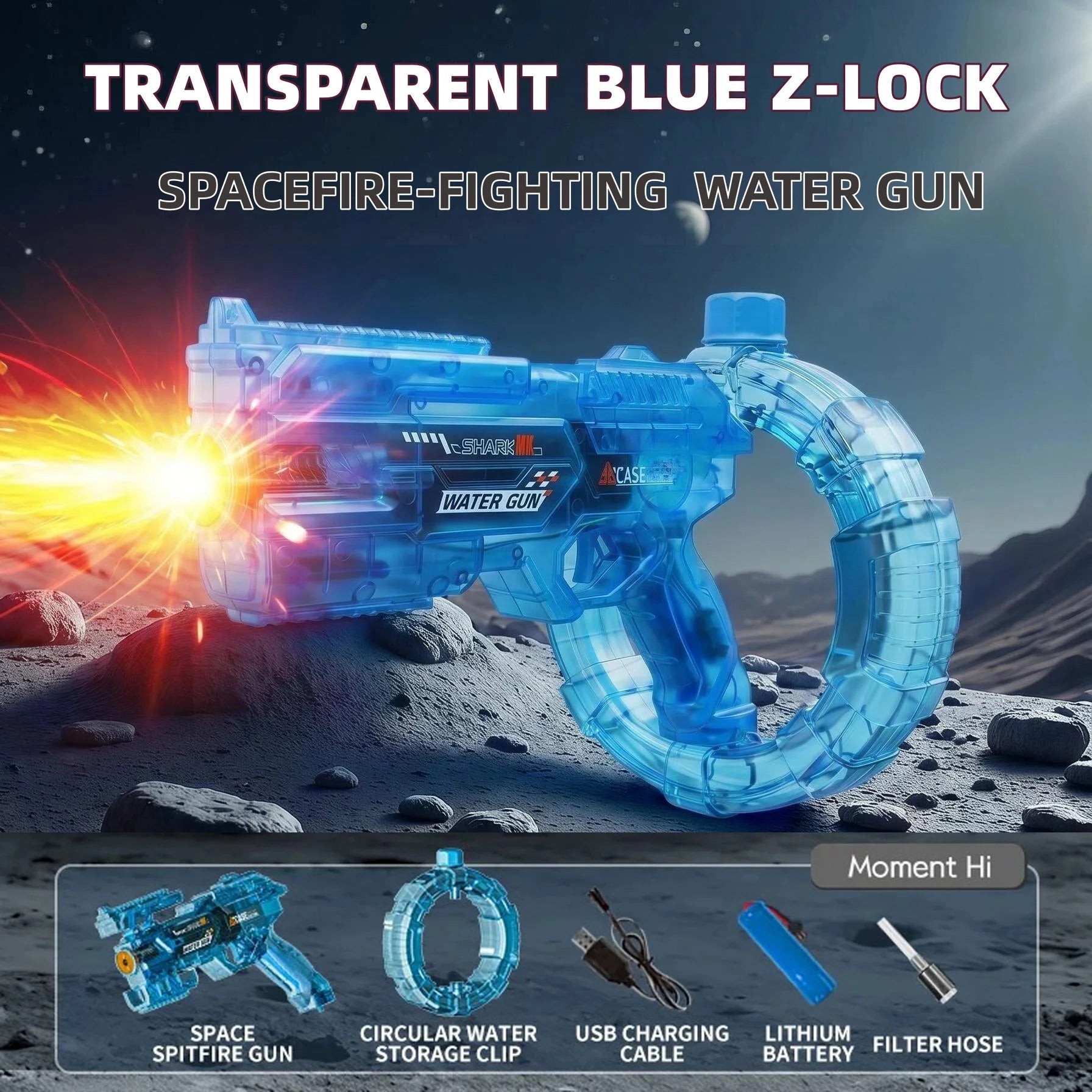 Electric Water Blaster Large Capacity – Powerful Automatic Outdoor Toy