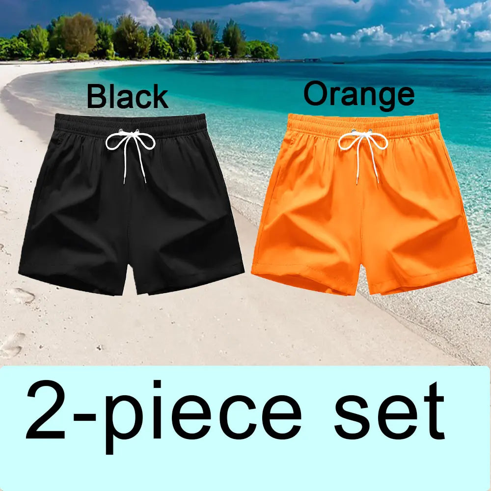 Men's Board Shorts Quick Dry Breathable Swim Trunks for Surfing