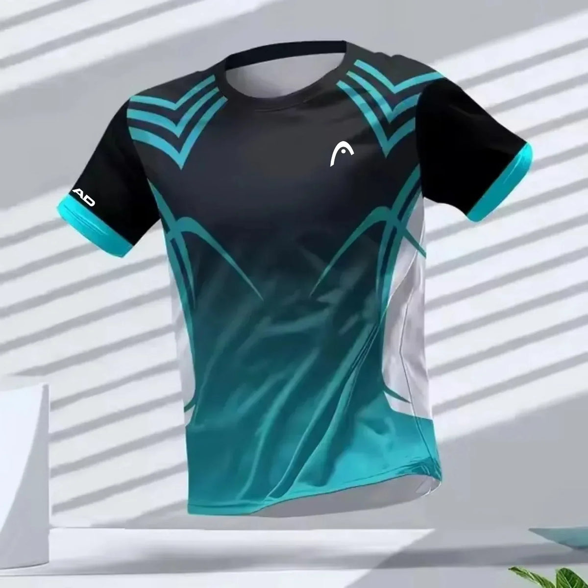 Men's Quick-Drying Short Sleeve Tops Breathable Running Tees