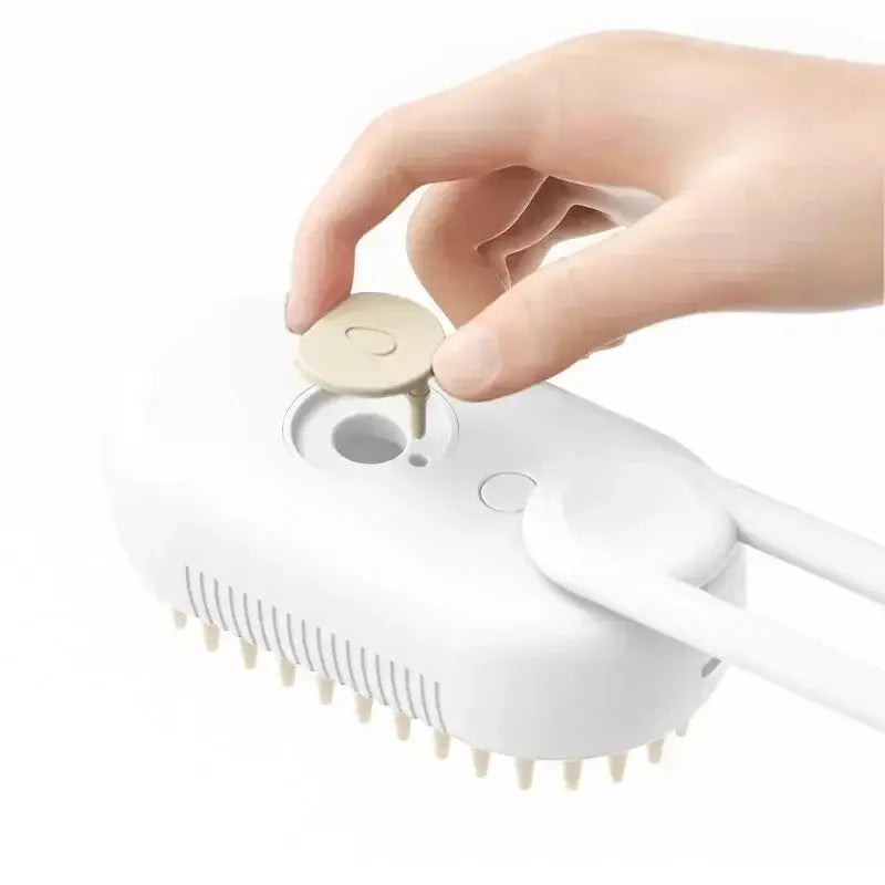 Electric Pet Brush – 3-in-1 Grooming Tool for Cats & Dogs