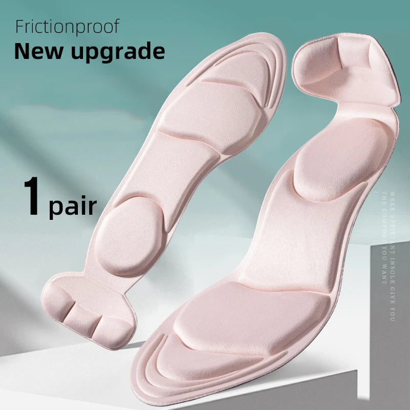 Memory Foam High Heel Insoles Cutable Breathable Massage Comfort Pad
