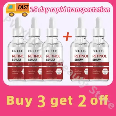 Home Wrinkle Removal Face Set with Firming Anti-Aging Serum and Eye Stick - Buy 3 get 2 free