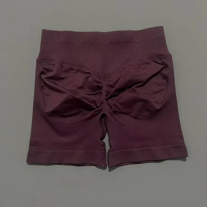 Sports Shorts Seamless 4.5" Low Waist – Scrunch Workout Fitness