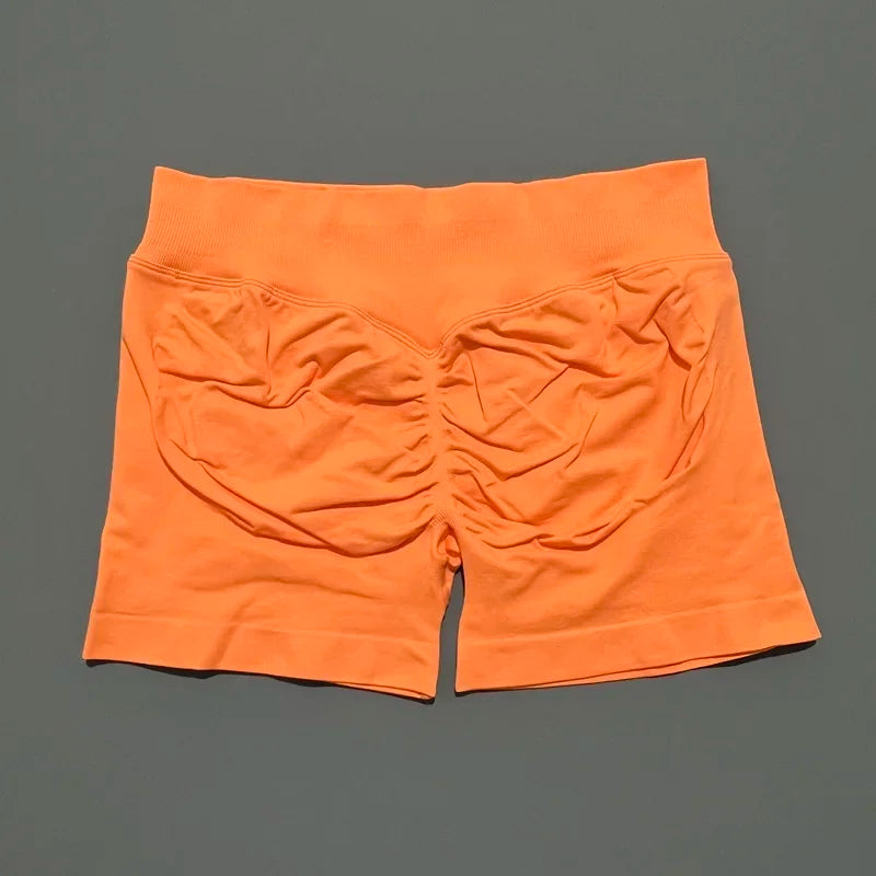 Sports Shorts Seamless 4.5" Low Waist – Scrunch Workout Fitness
