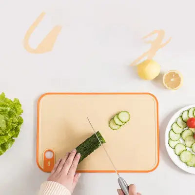 Thickened Antibacterial Cutting Board for Fruits and Chopping Blocks - WHITE