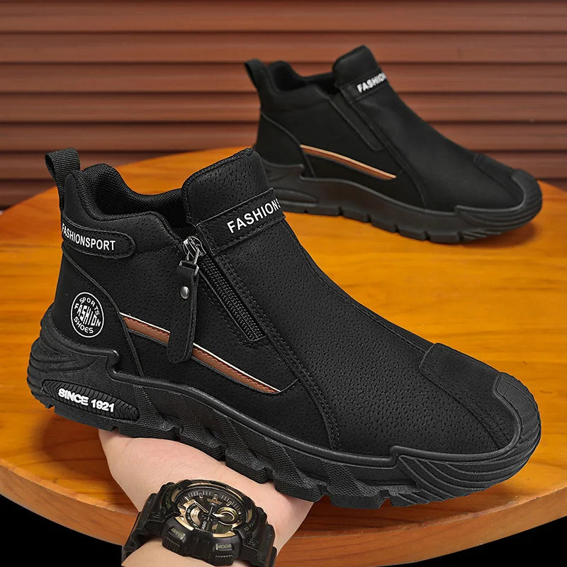 CountrysideMap Hiking Shoes Breathable Material Trendy Outdoor Fashion