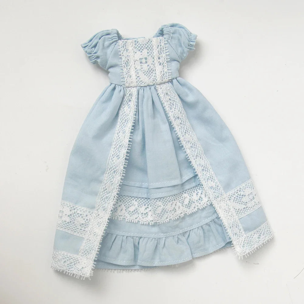 Blythe Clothes Vintage Lace Maid Set for YMY OB22 Doll Accessories