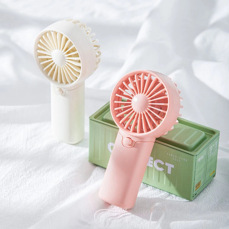 Portable Mini Fan Pocket Size Lightweight Material Student Gift Outdoor