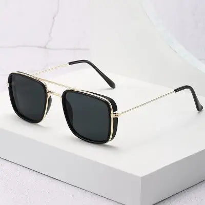 Metal Small Square Fashion Sunglasses in Retro Korean Style