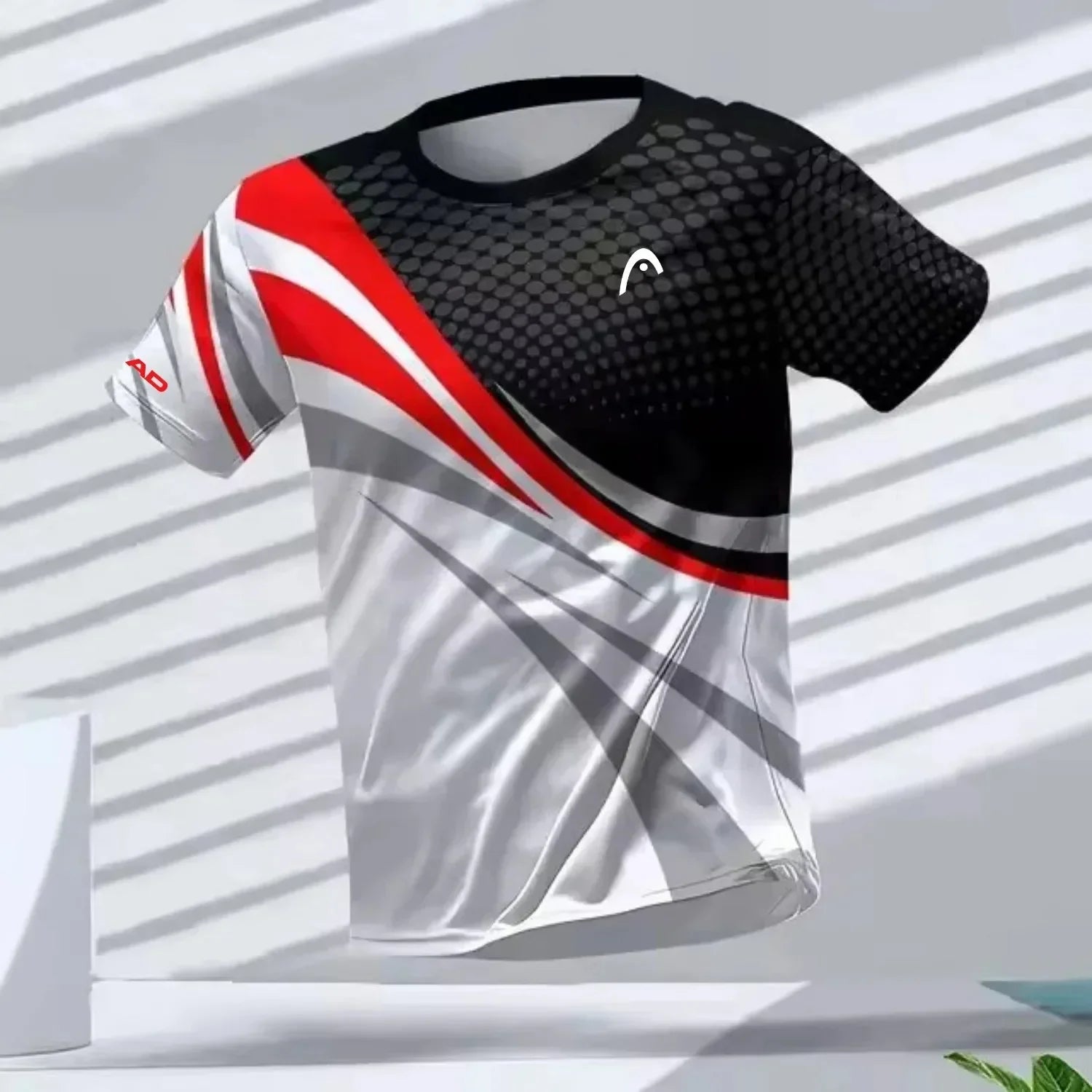 Men's Quick-Drying Short Sleeve Tops Breathable Running Tees