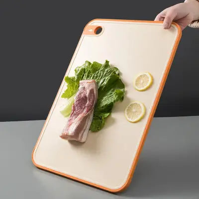 Thickened Antibacterial Cutting Board for Fruits and Chopping Blocks - WHITE