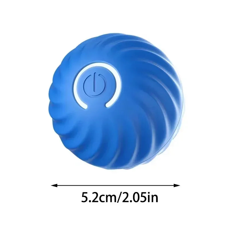 Interactive Gravity Jump Ball Dog Toys Rechargeable Bite Resistant Rolling Ball
