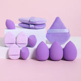 12-Piece All-Purpose Makeup Sponge Set Multi-Size Professional Blending