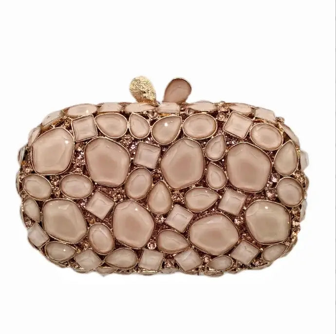 Crystal Evening Bag: Luxury Diamond Party Clutch for Weddings & Events