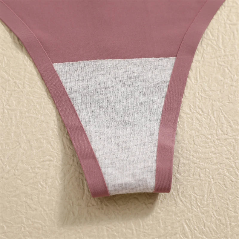 Seamless Ice Silk Underwear Panties 4PCS Stretchy Breathable Bikini