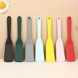 Silicone Frying Shovel Kitchen Tool 7 Color Nonstick Egg Pancake Turner
