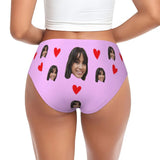 Custom Photo Briefs Panties S-4XL Breathable Personalized Gift