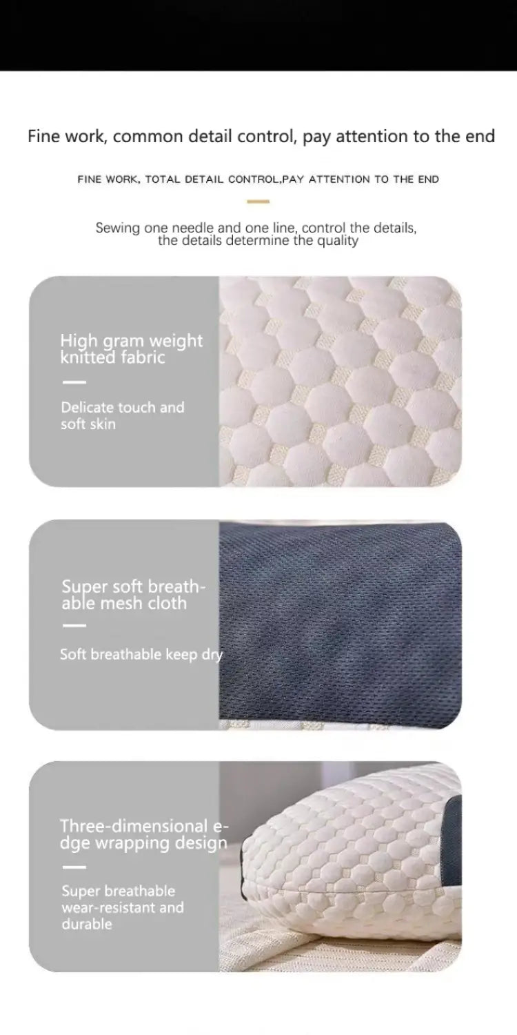 Orthopedic Pillow - Best Cervical Support and Neck Pain Relief