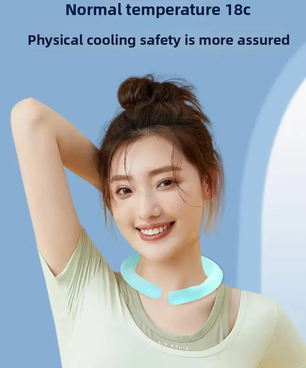 Summer Neck Cooling Ring PCM Material Outdoor Fitness Accessory