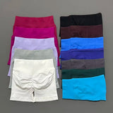 Sports Shorts Seamless 4.5" Low Waist – Scrunch Workout Fitness