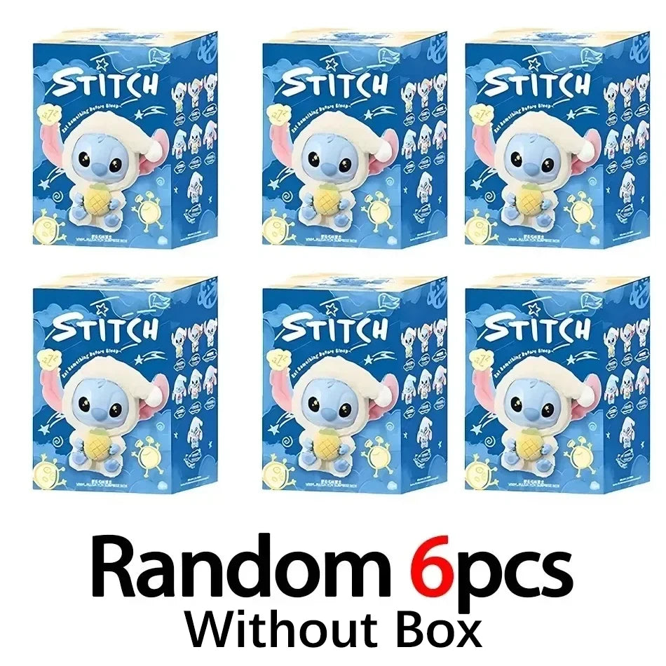 Stitch Sleep Blind Box Plush Pendant Soft Fabric Ornament for Fans