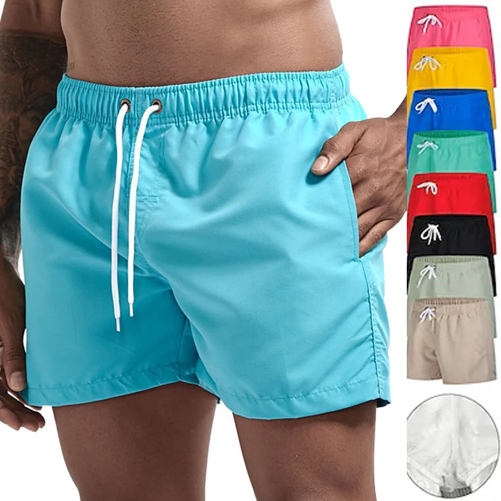 Men's Board Shorts Quick Dry Breathable Swim Trunks for Surfing